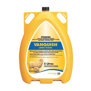 Vanquish Lice Treatment & Blowfly Strike Preventive For Sheep 5L