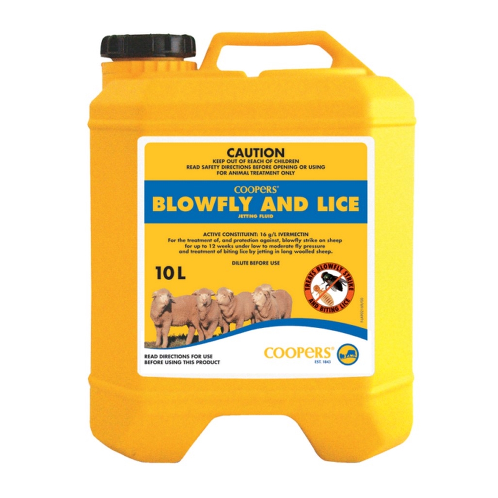 Coopers Blowfly and Lice Jetting Fluid Specialist Sales