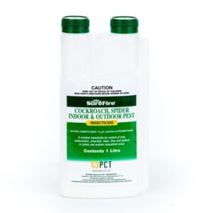 Specialist Sales Surefire Cockroach Spider Indoor & Outdoor Pest Insecticide 1-Litre