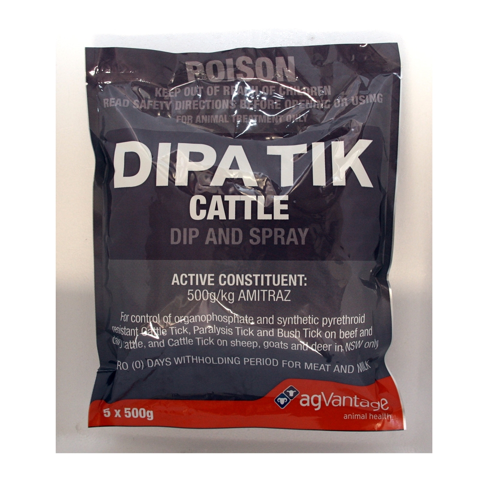 Dipa Tik Cattle Dip and Spray (Amitraz) Specialist Sales