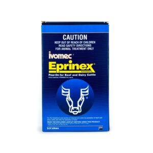 Ivomec Eprinex Eprinomectin Pour-On for Beef and Dairy Cattle 2.5-Litre