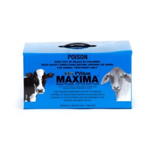 Y-Tex Python Maxima Insecticidal Cattle Ear Tags 100 Pack