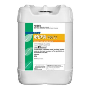 OzCrop MCPA 750 SL Selective Herbicide 20-Litre