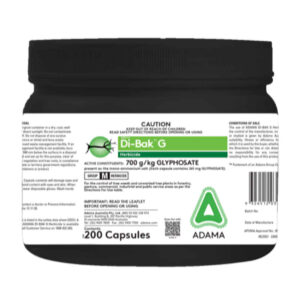 Di-Bak G Herbicide 200 Capsule Pack