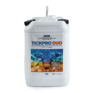 Tickpro Duo Tick Development Inhibitor and Broad Spectrum Pour-On 20-Litre
