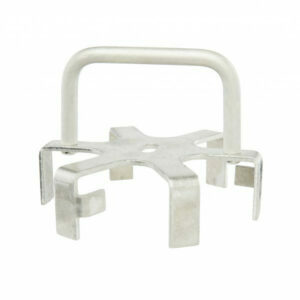 Trelona ATBS spider key tool in galvanised metal used to open and secure ATBS bait station lids