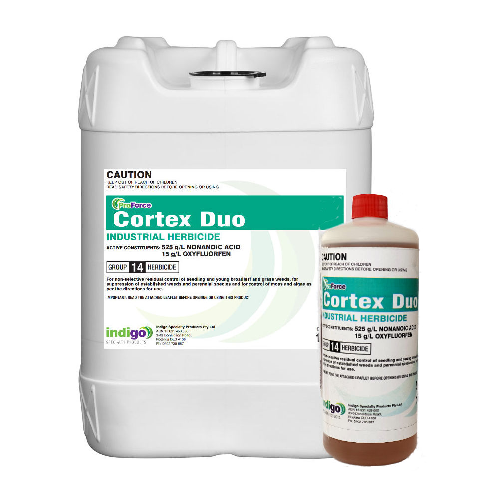 Cortex Duo Industrial Herbicide 1-Litre and 10-Litre