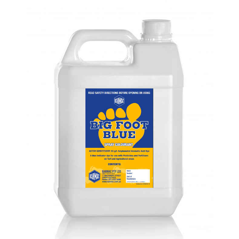 Big Foot Blue Spray Colourant