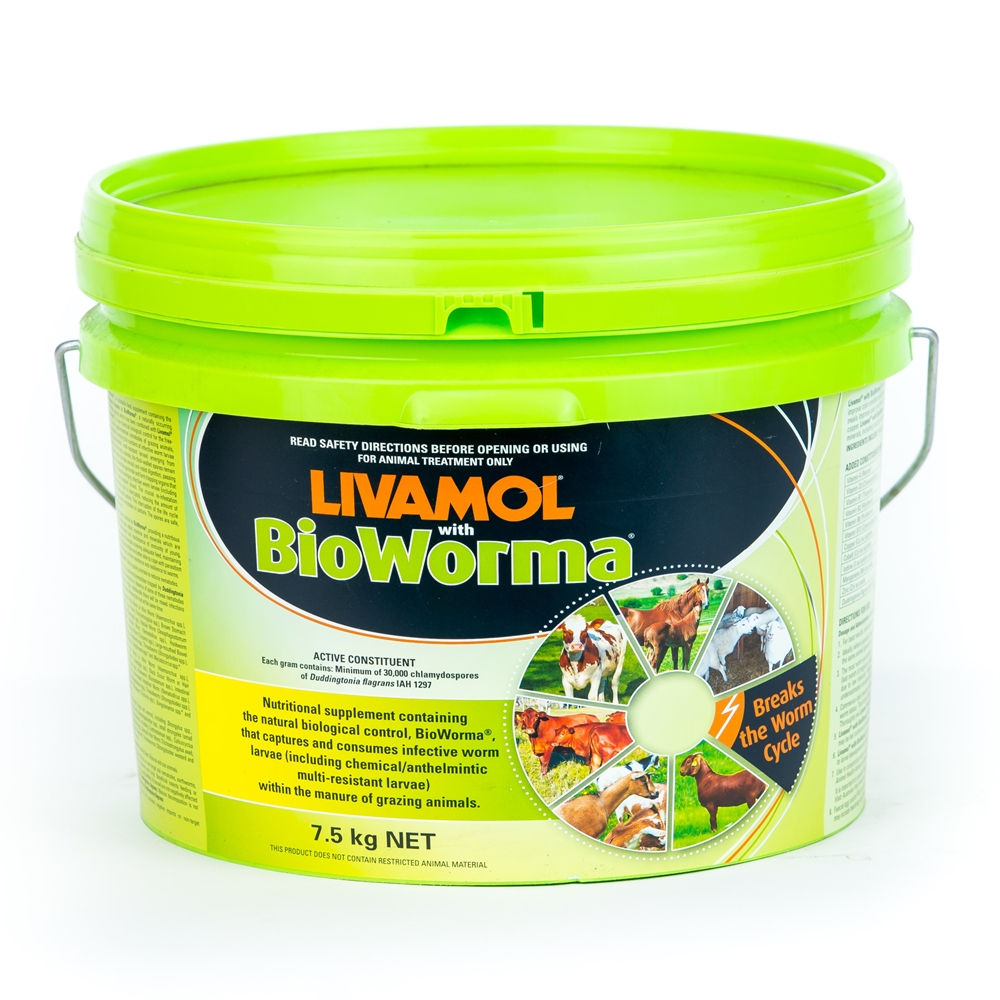 Livamol with BioWorma Biological Worm Control Supplement